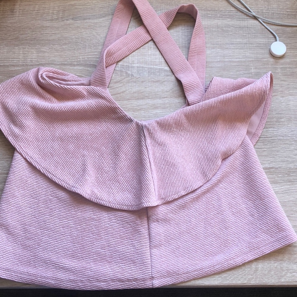 Texture & Thread Tiered Tank Top - Picture 7 of 8